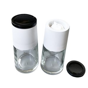 moulin a sel vide blanc